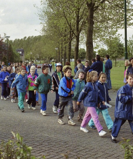 Avondvierdaagse in Grave in de jaren 90