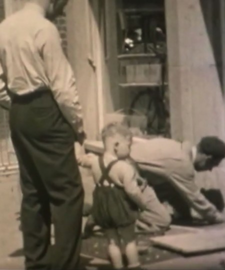 Filmstill uit Dorpsfilm Dinther 1956 (collectie BHIC nr. HSW-08)