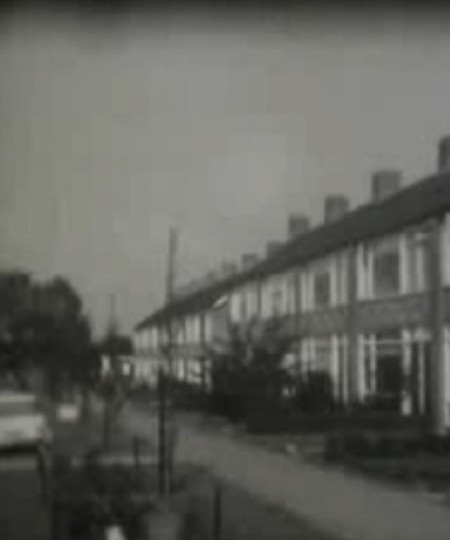 Filmstill uit Dorpsfilm Hoogerheide, 1967 (collectie West-Brabants Archief nr. BFARC00095)