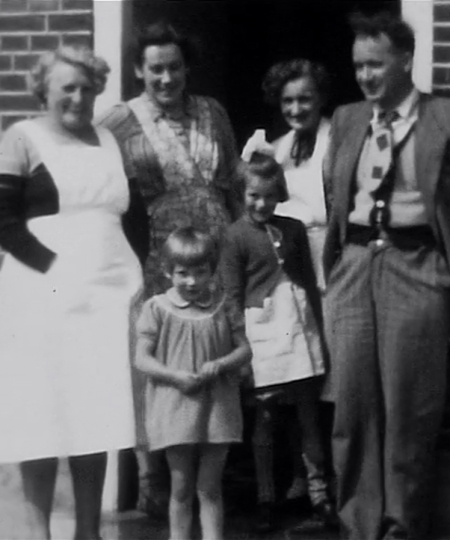gezin uit Oeffelt, still uit de dorpsfilm