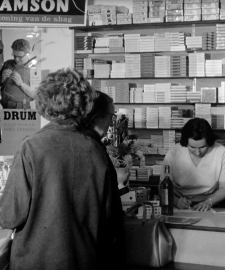 Filmstill uit Ringfilm Sint-Michielsgestel 1965 (film via Beeld & Geluid)