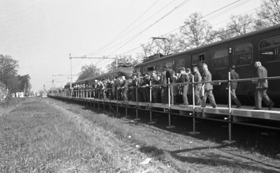 'Noodstation' bij landgoed Velder, Liempde 1963