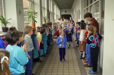 Palmpasen op de basisschool