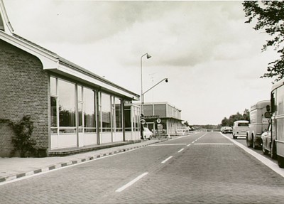 De grensovergang bij Reusel
