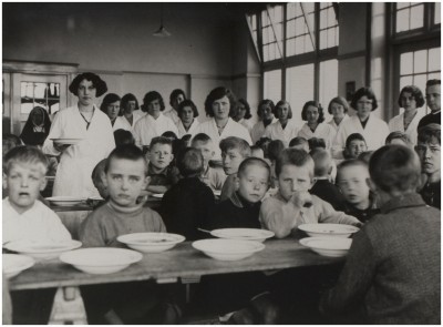 De kinderafdeling van het ziekenhuis, 1935