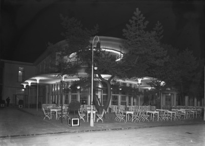 Paviljoen IJzeren Man, Vught 1932 (foto: Fotopersbureau Het Zuiden, collectie BHIC, nr: 1634-006362)