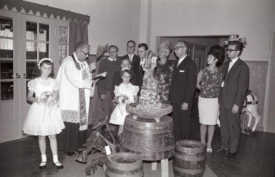 Heropening hotel De IJzeren Man, Vught 1963 (foto: Fotopersbureau Het Zuiden, collectie BHIC, nr: 1634-016433) 