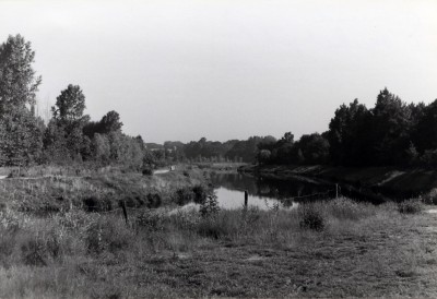 De Dommel nabij het einde van de Zegenwerp te Sint-Michielsgestel (foto: Beeldcollectie Waterschap De Dommel, collectie BHIC, nr. 1926-000912)