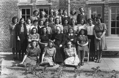 Groep vrouwen bij Rozenoord