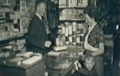 Filmstill uit Dorpsfilm Boekel 1957 (collectie BHIC nr. BOE-002)