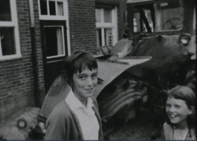 Filmstill uit Dorpsfilm Drongelen, 1967 (collectie Streekarchief Langstraat Heusden Altena nr. 366)
