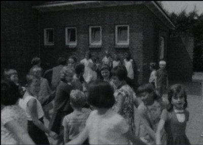 Filmstill uit Dorpsfilm Drunen, 1967 (collectie Streekarchief Langstraat Heusden Altena nr. 372)