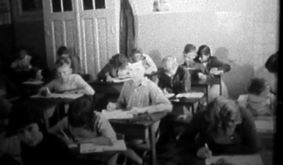 Filmstill uit Dorpsfilm Loosbroek 1962 (collectie BHIC nr. HSW-07)