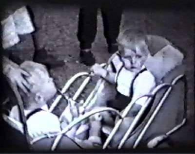 Filmstill uit Dorpsfilm Heusden, 1953 (collectie Streekarchief Langstraat Heusden Altena nr. 385)