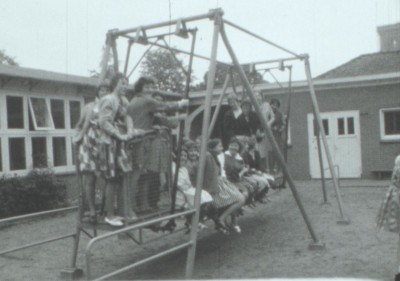 Filmstill uit Dorpsfilm Oirschot, 1962 (collectie BHIC nr. BHIC-000068A)