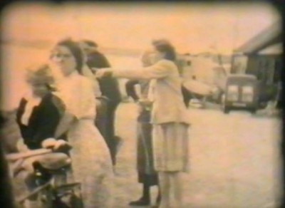 Filmstill uit Dorpsfilm Werkendam, 1952 (collectie Streekarchief Langstraat Heusden Altena nr. 434)