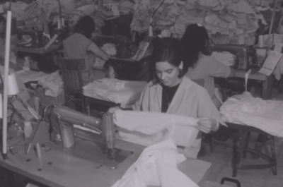 Filmstill uit de dorpsfilm Reusel 1968