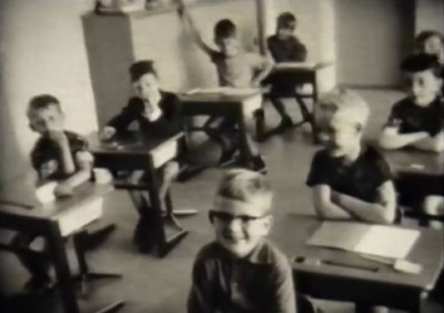 Filmstill uit Dorpsfilm Beek en Donk 1967 (collectie RHCe nr. 61704)