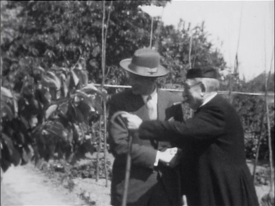 Still uit de dorpfilm van Oeffelt, jaren 50