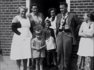 gezin uit Oeffelt, still uit de dorpsfilm