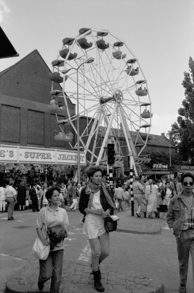 Tilburgse kermis in 1987.