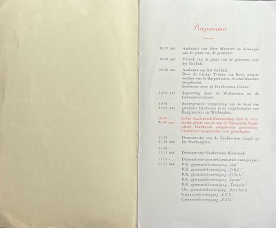 Programmaboekje