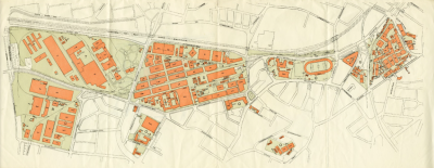 Plattegrond van Philipsfabrieken