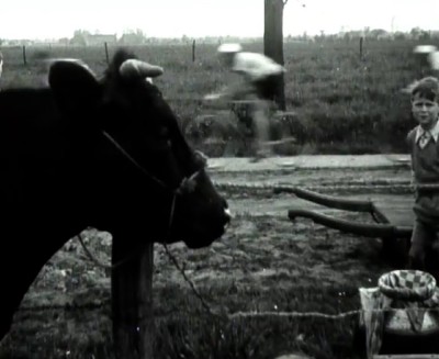 Filmstill uit De Acht van Chaam 1937