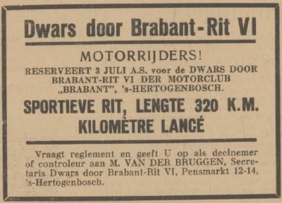  Brabant-Rit, Het huisgezin 22 juni 1927