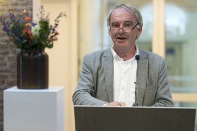 Pieter van Geel bij afscheid Jan Kriek, juni 2024 (foto: Marc Bolsius)