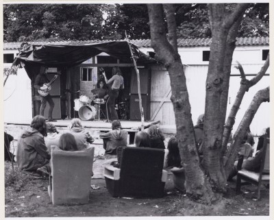 Popfestival in soos IDO, Oosterhout 1972 (foto: Hans Chabot, collectie Regionaal Archief Tilburg nr. 101217)