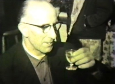 Filmstill uit de dorpsfilm van Ledeacker uit 1967