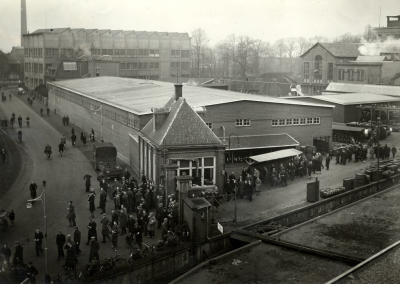 Binnen parallelweg Stadsarchief Helmond 1946