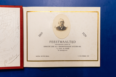 Staalkaart De Haes bij 60-jarig jubileum