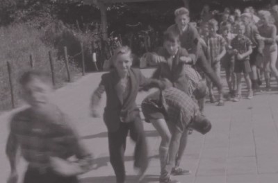 Filmstill uit dorpsfilm Zevenbergen 1957 (HKKZEV-08)