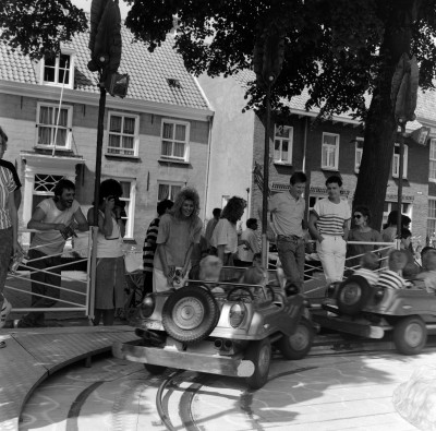kinderen in de buggy ride