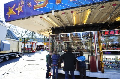 Grijpmachine op de kermis
