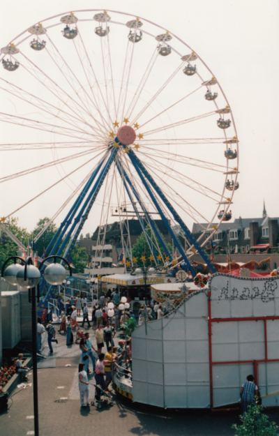 Reuzenrad op de kermis van 1995
