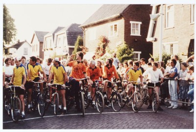 Start van de ronde van berkel