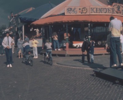 Kermis, Zevenbergen ca. 1980 (filmstill: Heemkunde Zevenberschen Hoek, collectie BHIC nr. HKKZEV-21)