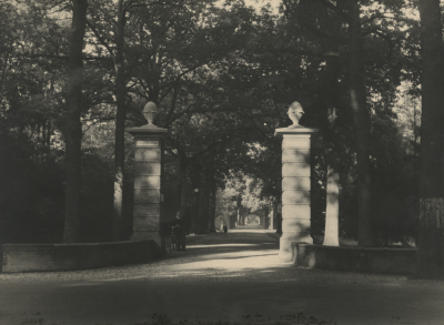 Toegangspoort Philips de Jonghpark 1949.
