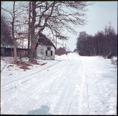 Besneeuwd landschap, 1962 (foto: J. Schellinx, collectie BHIC nr. 1958-B-000653)