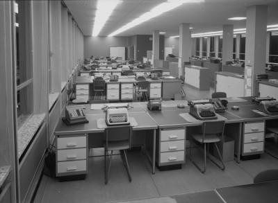 Kantoor van N.V. de Hartog, Oss 1960 (foto: Fotopersbureau Het Zuiden, collectie BHIC nr. 1659-000164)