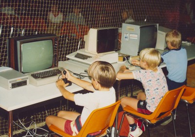 Kindervakantieweek, Roosendaal ca. 1985 (foto: F.J. Witteveen, collectie West-Brabants Archief nr. K14696)