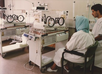 Couveuseafdeling op de eerste verdieping. Tilburg, 1992