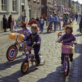 Versier je fiets voor de koning(in)
