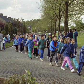 Avondvierdaagse in Grave in de jaren 90