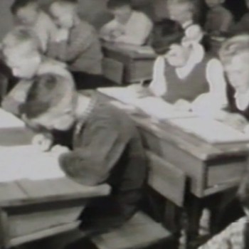 Filmstill uit Dorpsfilm Heesch, 1956 (collectie BHIC nr.  HEE-06)