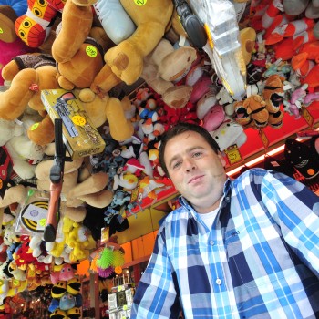 Prijzenkraam op de kermis